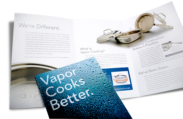 Vapor Cooks Better Brochure