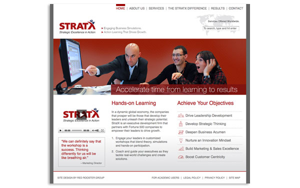StratXwebsite StratX website
