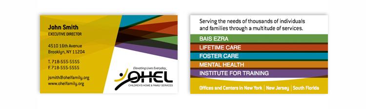 OHEL Business Cards OHEL Business Cards