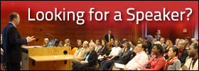 Looking for a Speaker?